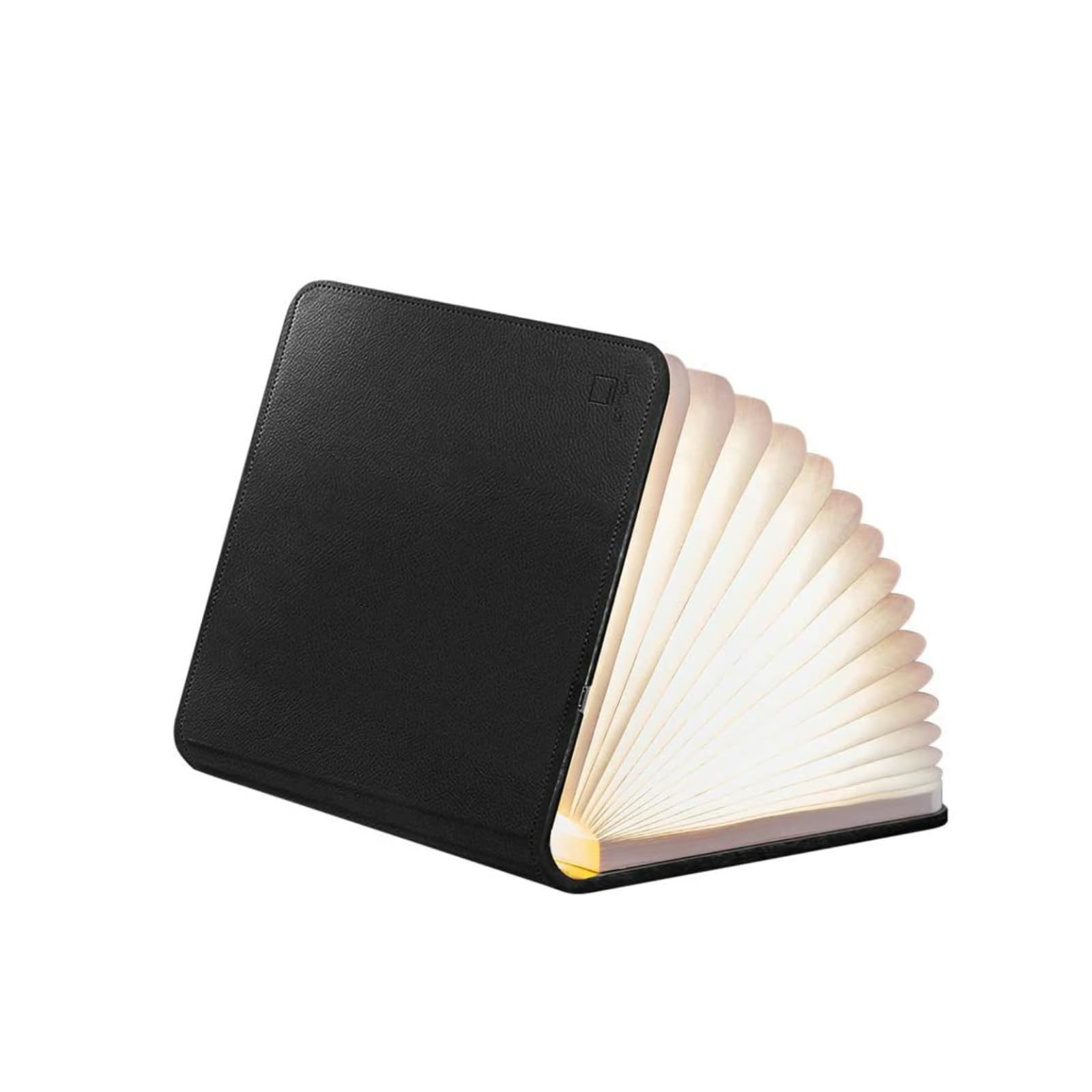 Gingko Smart Booklight- Mini Black Leather