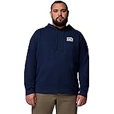 Columbia Mens Trek Graphic Hoodie, Collegiate Navy/Outdoor Arch, 6X