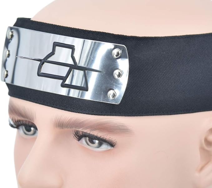 DAZCOS Anti Rock Village Deidara Cosplay Headband Akatsuki
