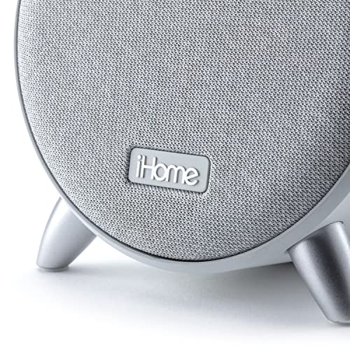 iHome iBT235W Bluetooth Digital Alarm Clock with Dual USB Charging and