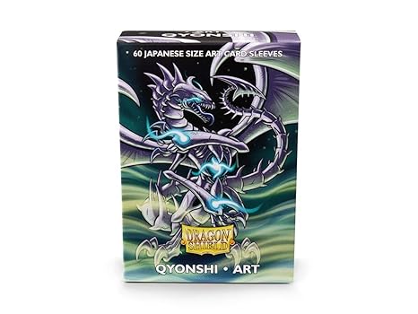 Arcane Tinmen ApS ART12602 Dragon Shield: Japanese Art Sleeves-Qyonshi (60 Stück), Mehrfarbig