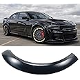 WideBody Front Fender Flare for Dodge Charger SRT Hellcat Widebody/Scat Pack Widebody 2020 2021 2022 2023 Replacement (Right Passenger Side,Matte Black)