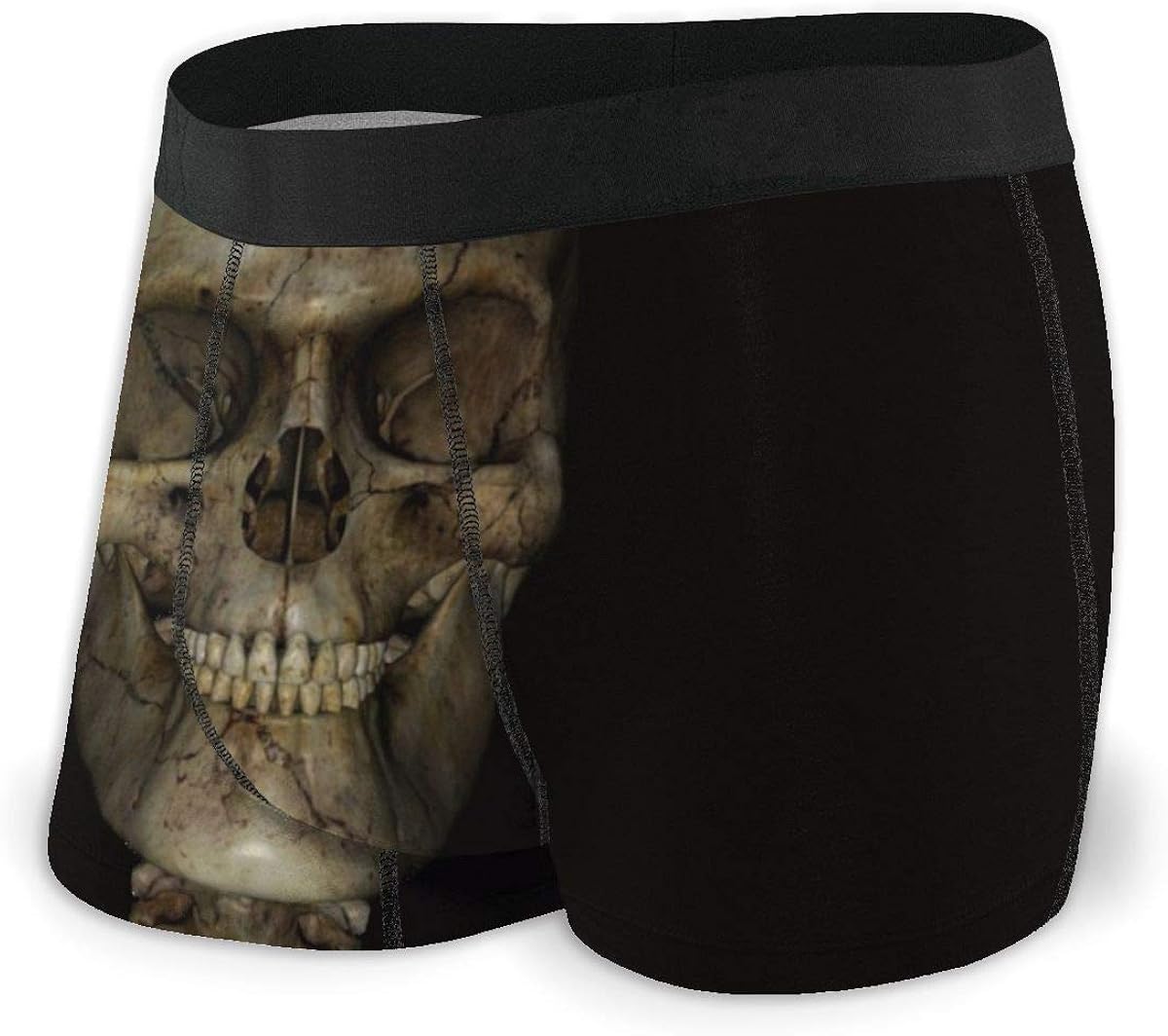 Yiyingzhang Men's Breathable Underwear Skeleton Skull Bone
