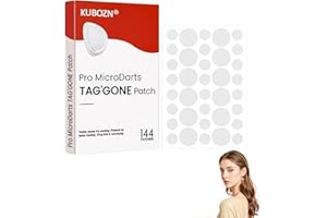 LUHAKA KUBOZN Pro MicroDarts Patch, Hydrocolloid with Salicylic Acid, 144 Count, Invisible Blemish Cover (1Box)