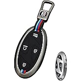 YONUFI Key Fob Cover Compatible for Kona Ioniq 6 Sante Fe Elantra Sonata Grandeur GN7 2026 2025 2024 Metal key Case Protector Keychain - 7 Buttons