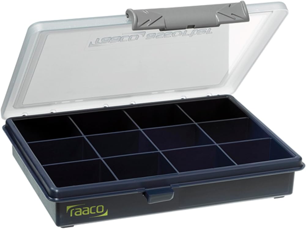 Raaco RAA136143 Organisers A6 PROFI Service Case 12 Fixed Compartments