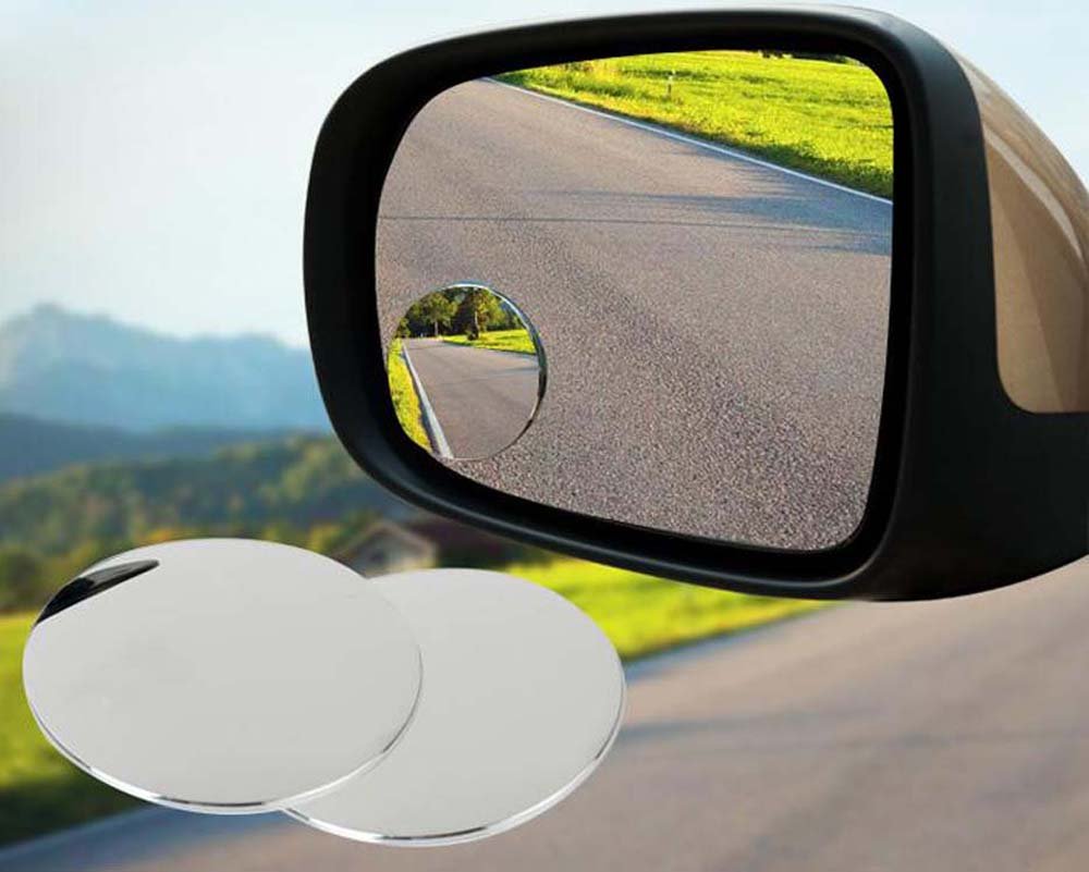 2 Pcs Car Blind Spot Mirrors, EnjoyULife 2" Round HD Glass