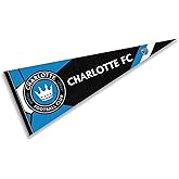 Charlotte Football Club Pennant Flag Banner
