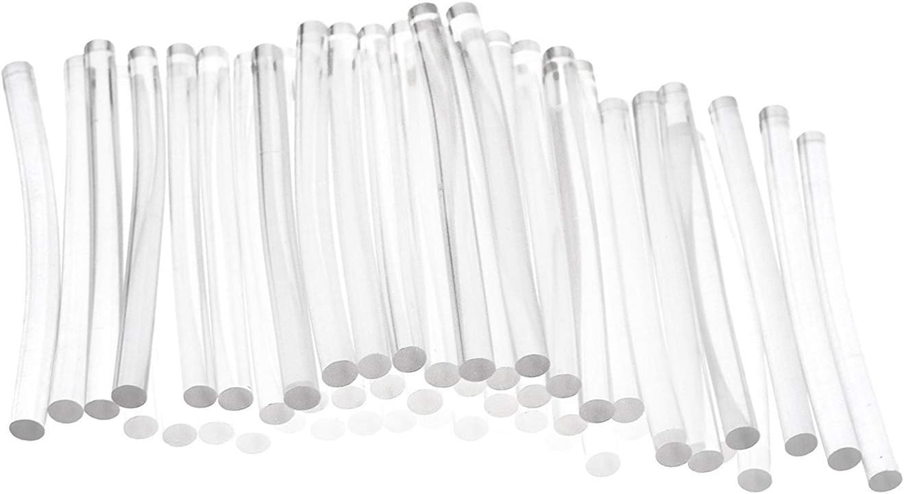 7MM Hot Glue Sticks, 200pcs Adhesive Glue Sticks for Trigger Electric Hot Melt Glue Gun Handmade Orname for for Hobby Crafting, Woodworking, Plastics, Fabric, Ceramics & More