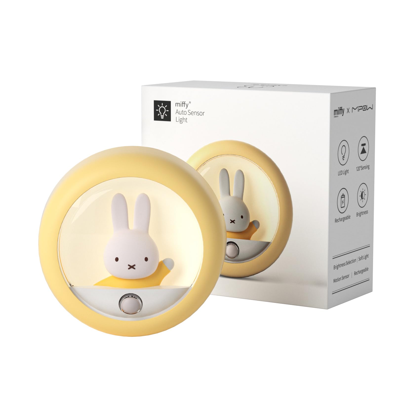 Photo 1 of ***UNKNOWN DAMAGES** Miffy Motion Sensor Night Light (Yellow)