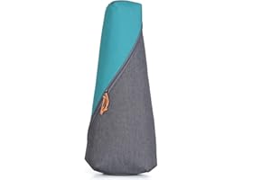 Glenmi Two-Tone Ukulele Case Bag for Both Soprano Concert Ukulele 21'' 23'' 24'',10mm Sponge Padded (Soprano/Concert)