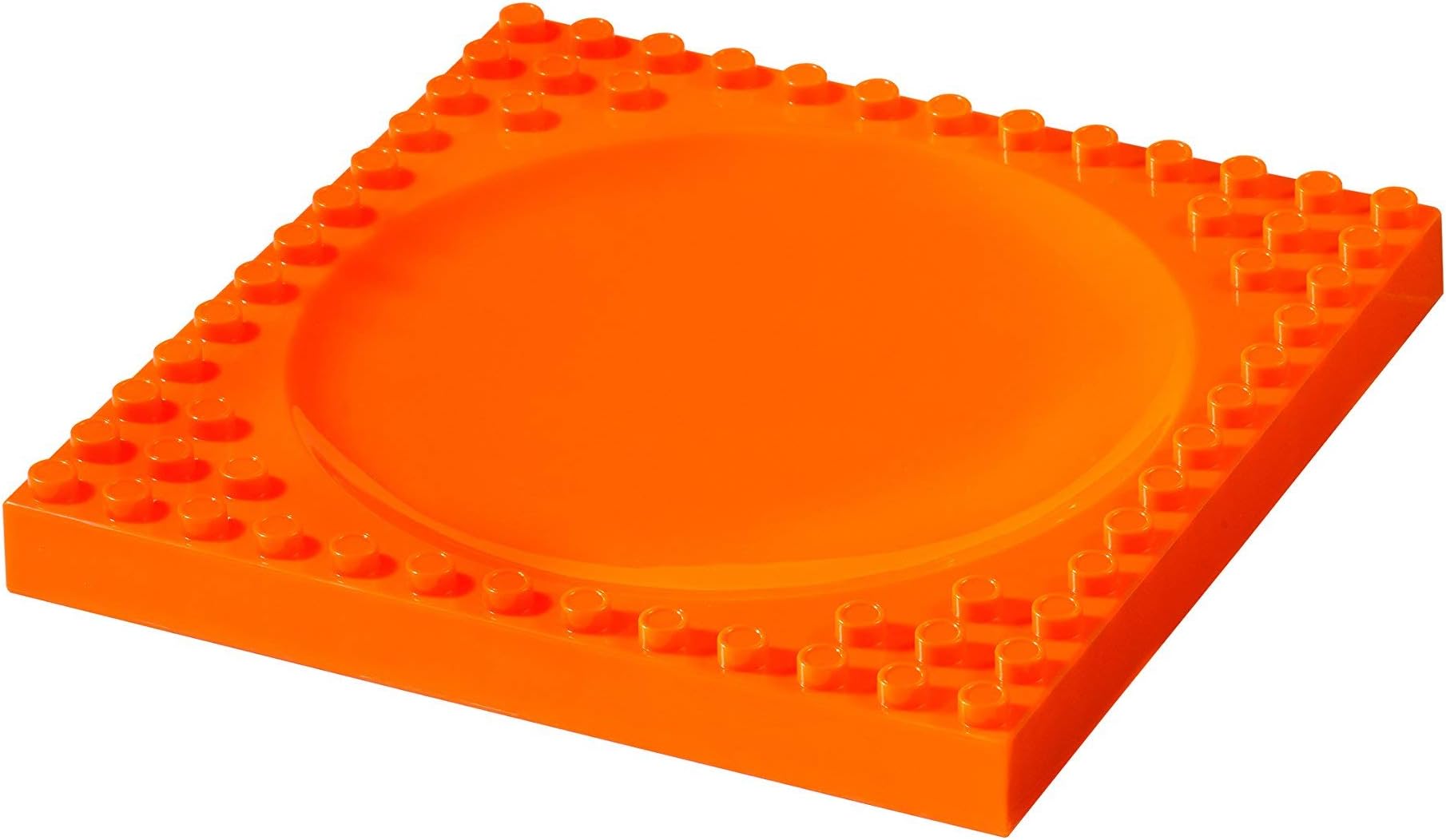 Pusher orange dish