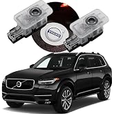 2Pcs 3D Shadow Lights LED Door Logo Projector Car Door Lights Logo Projector Compatible with Volvo XC90 XC60 XC40 S90 S60 V90 V60 Car Accessories （Old Version