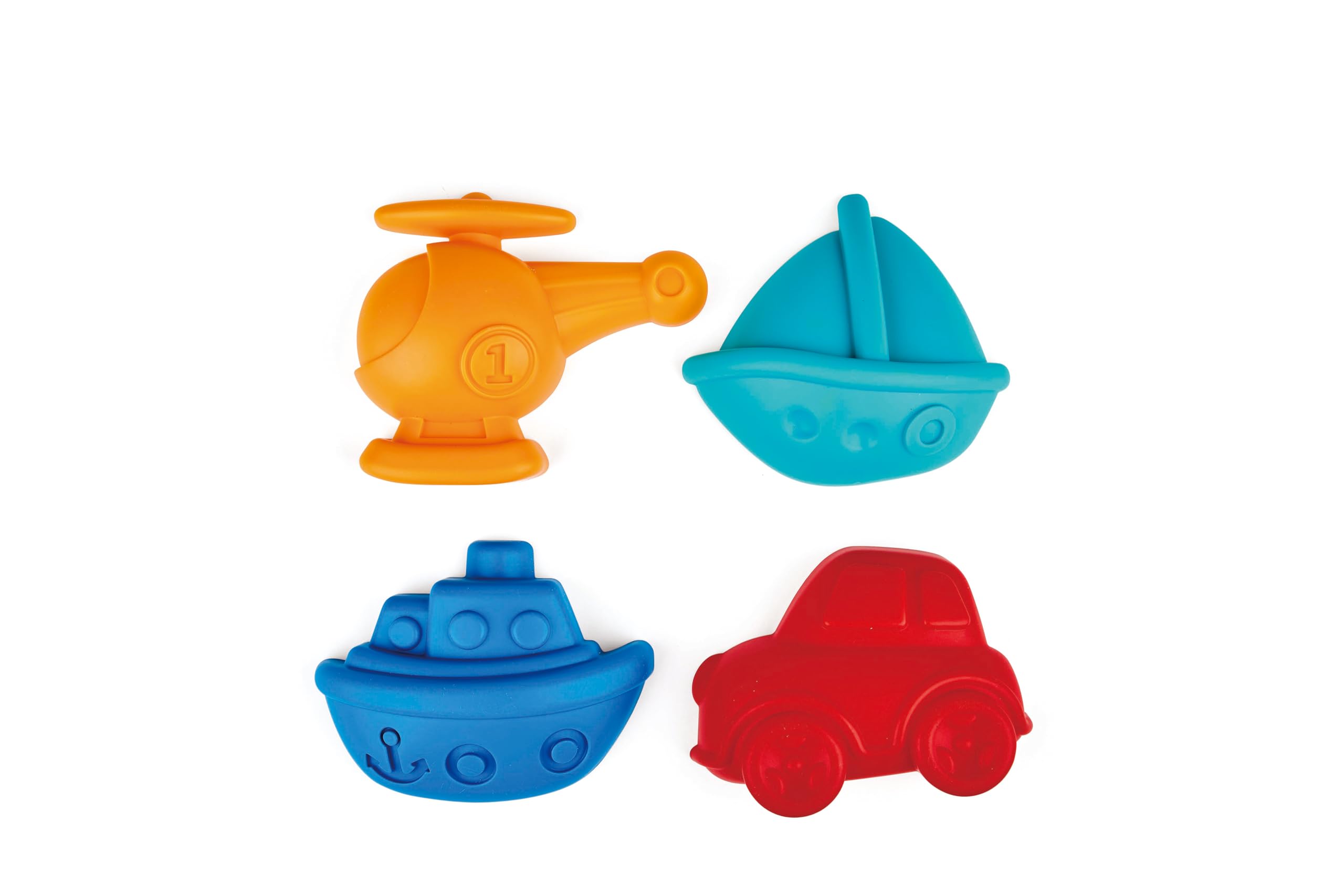 Hape Travel Sand Mould Set, for Kids 18 Months and Up, Multicolor