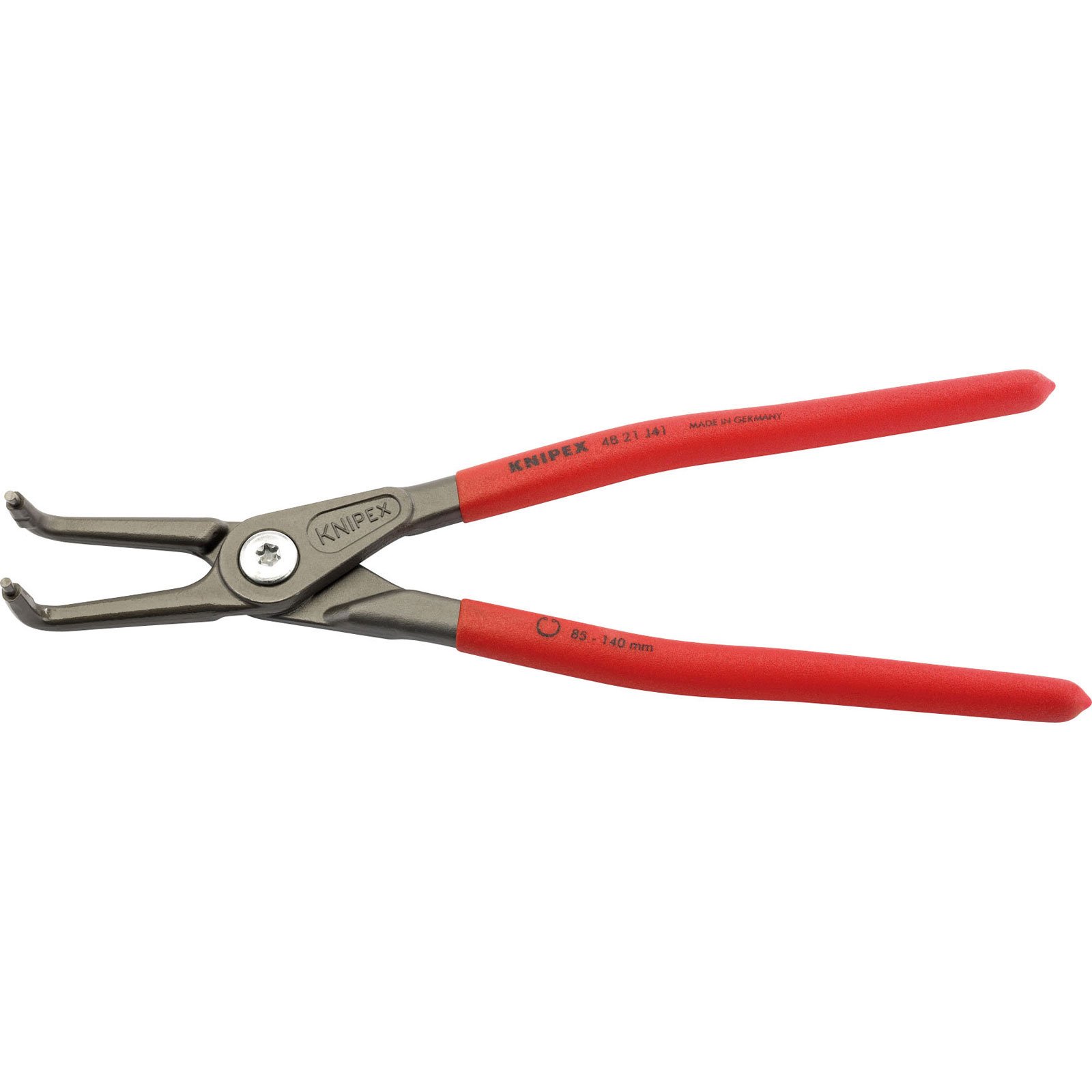 Knipex 75087 305mm 90° Internal Straight Tip Circlip Pliers 85-140mm Capacity
