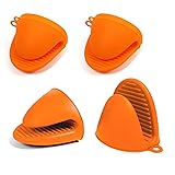 Oven Mitts Silicone Pot Holders Set Heat Resistant