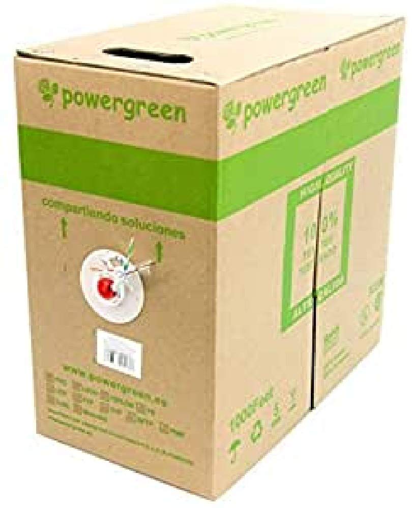 Powergreen Cat 6 UTP Cable Reel 305 m for Outdoor Use