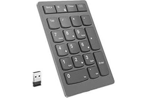 Open Box Lenovo Go Wireless Numeric Keypad 4Y41C33791 – Compact, High-Performance, Wireless