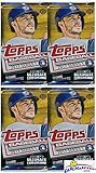 2017 Topps Series 1 MLB Baseball Lot of FOUR(4) Factory Sealed HOBBY Foil Packs with 40 Cards! Brand New! Every Pack includes an Insert or Parallel Card! Look for Autograph and Relic Cards! Wowzzer!