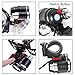 5000Lumen LED Headlamp / Bike Lights Set Wolfyok(TM) 3x CREE XM-L XML T6 Super Bright Waterproof 4 Modes Headlight Flashlight Torch for Outdoor Riding Night Fishing Hiking Camping + Bike Tail Light