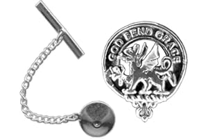 Crichton Scottish Clan Crest Tie Tack/Lapel Pin
