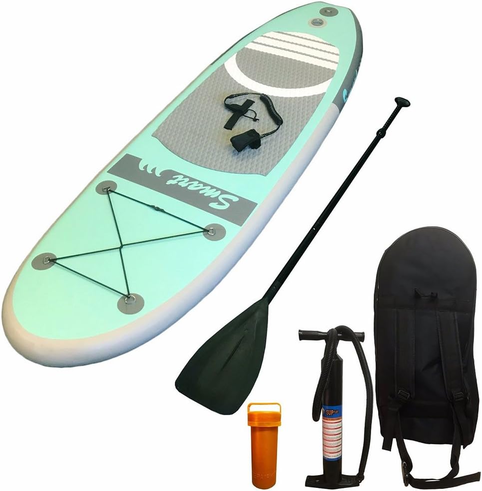 The Caravan Supermarket Inflatable Stand Up Paddle Board With Accessories 12 Foot