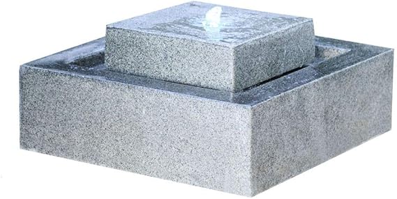 Kiom Brunnen Springbrunnen Gartenbrunnen Foscala 48x48x23 10770 Amazon De Garten