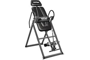 INNOVA HEALTH AND FITNESS Innova Inversion Table with Memory Foam Lumbar Pad