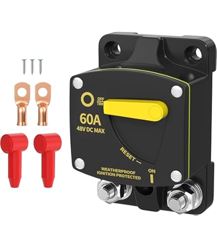 Amazon.com: Blue Sea Systems 7136 187-Series Circuit Breaker