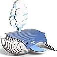 Eugy Blue Whale 3D Puzzle, 25 Piece Eco-Friendly Educational Toy Puzzles for Boys, Girls & Kids Ages 6+