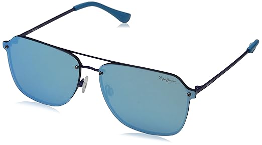 Pepe Jeans Sunglasses Herren Sonnenbrille Saturn Blau (Blue/Green) 64.0