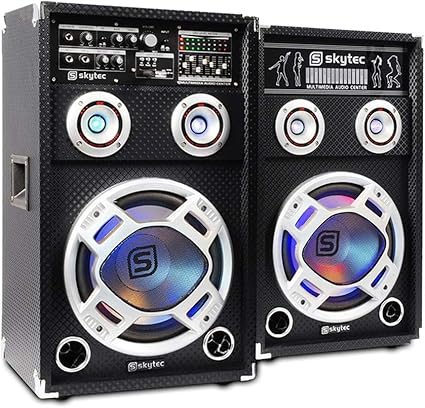 skytec 800w speakers