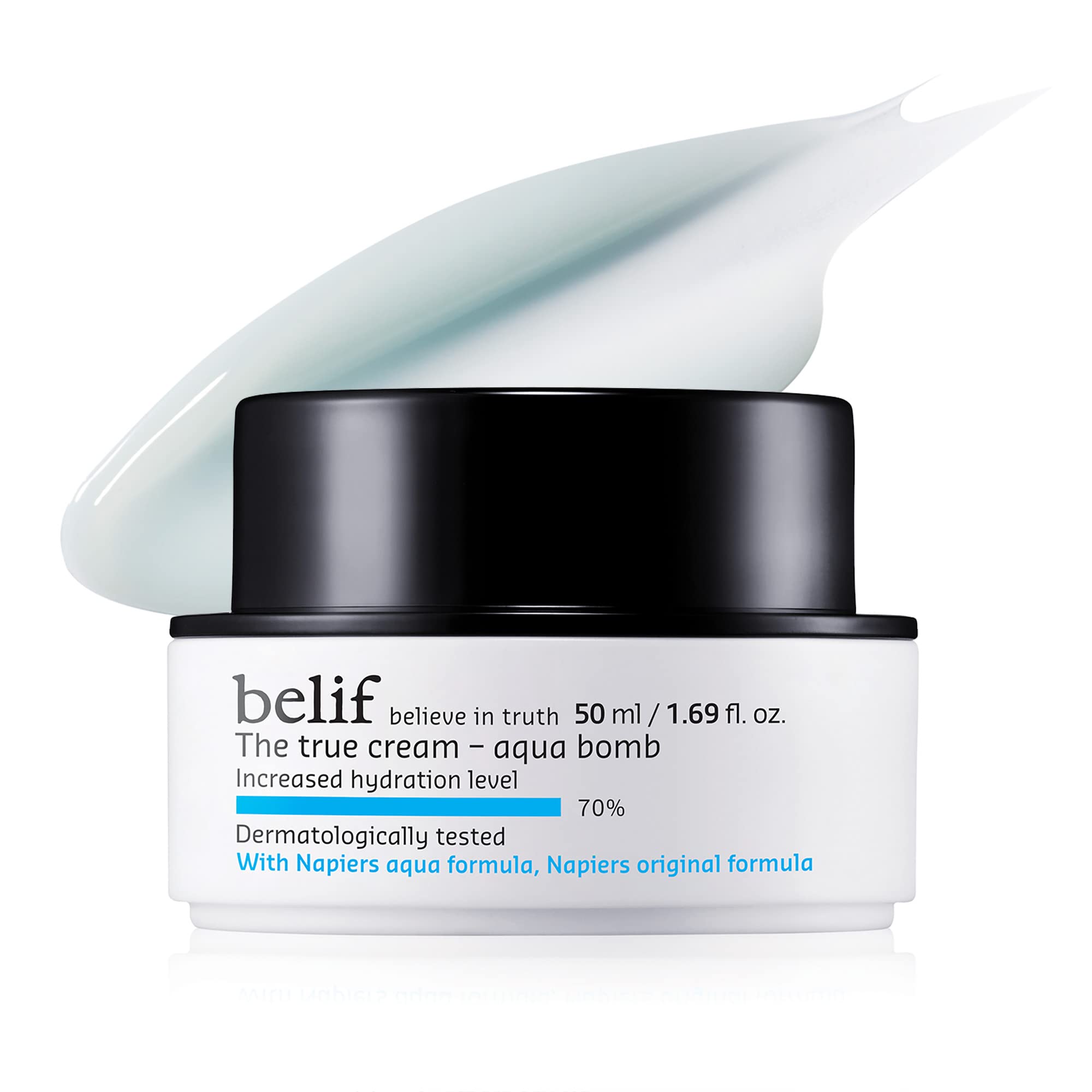Belif the True Cream Aqua Bomb 50 ml Moisturising Cream for Combination with Oily Skin Face Cream, Hydration, Clean Beauty