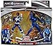Saban's Power Rangers Movie Then and Now Blue Ranger Action Figure Set 5 Inches
