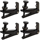 KAIY Violin Fine String Fine Adjuster Tuner for 3/4 4/4 Violin | Metal String Spinner Adjuster Replacement, Universal Fine Tuner for Violin Tailpiece, Violin Repair Parts Accessories 4 Pcs