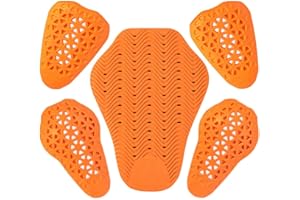 MJMOTO Motorcycle Armor Protectors, Elbow Pads Shoulder Back Pads, CE Level 1, Lightweight