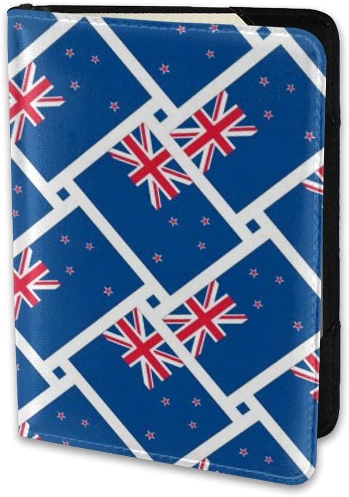 Passport Holder Leather Cover Traveling Passport Case with