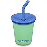 Klean Kanteen 10oz Kid's Cup with Straw Lid - Spring Bud