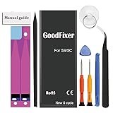 GoodFixer Replacement Battery fit iPhone 5S/5C