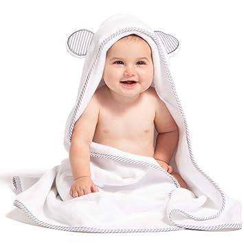 amazon baby hooded bath towels