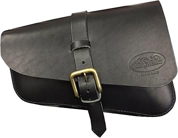plain black side bag