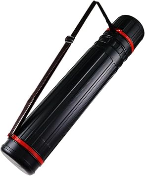Amazon Majestic アジャスターケース 長さ調整55 80cm 直径10cm 太めサイズ ポスター 図面 模造紙 丸筒 角筒 文房具 オフィス用品