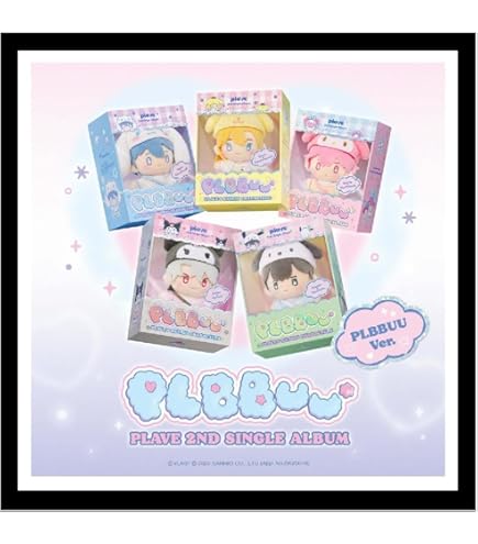 Amazon.com: (PLBBUU Ver.) PLAVE 2nd Single Album 'PLBBUU' - RANDOM