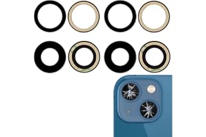 Nufix 2 Sets Rear Camera Lens Replacement for iPhone 12 Mini with Adhesive Back Camera Glass Lens for iPhone 12 Mini