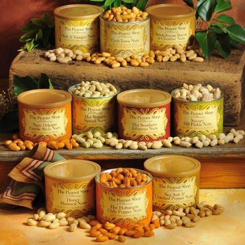 The Peanut Shop of WilliamsburgSea Salt & Cracked Pepper Seasoned Peanuts 10 Oz.