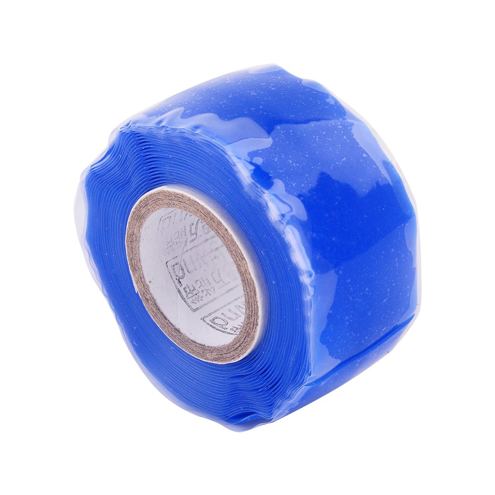 Akozon Self-Adhesive Silicone Rubber Repair Tape Bonding Rescue Wire Hose Tape 25mm*3m Blue - Image 5