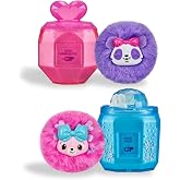Pikmi Pops Cheeki Puffs - 1pc Collectible Scented Shimmer Plush Toy in Small Perfume - 2 Pack, Multicolor