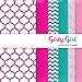 Girly Girl Multi-pack Printed Craft Vinyl 6 Sheets 12x12 for Vinyl Cutters