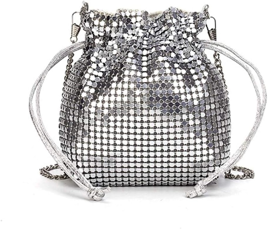 Woman Bling Shiny Glitter Sequins Sparkling Shoulder Bags Handbags