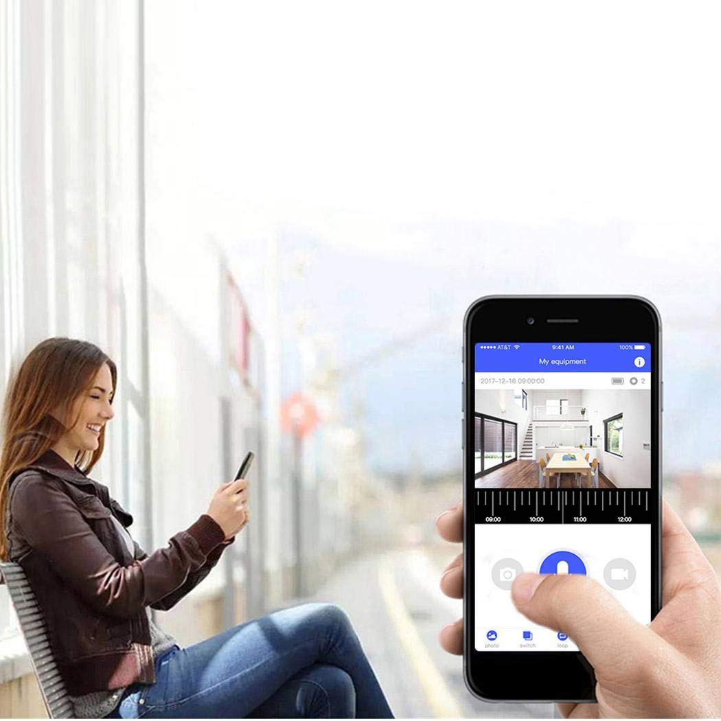 Pinsparkle Visual WiFi Doorbell Intelligent Electronic Surveillance Camera Anti-Theft Household Kits